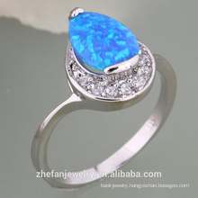 fire opal rings 925 sterling sliver plated jewelry